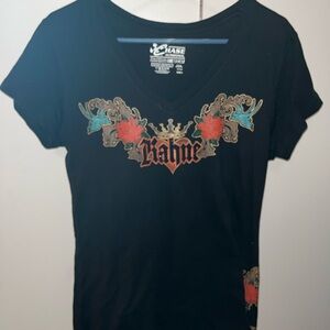 Chase Authentics Black Graphic Short Sleeve Tee